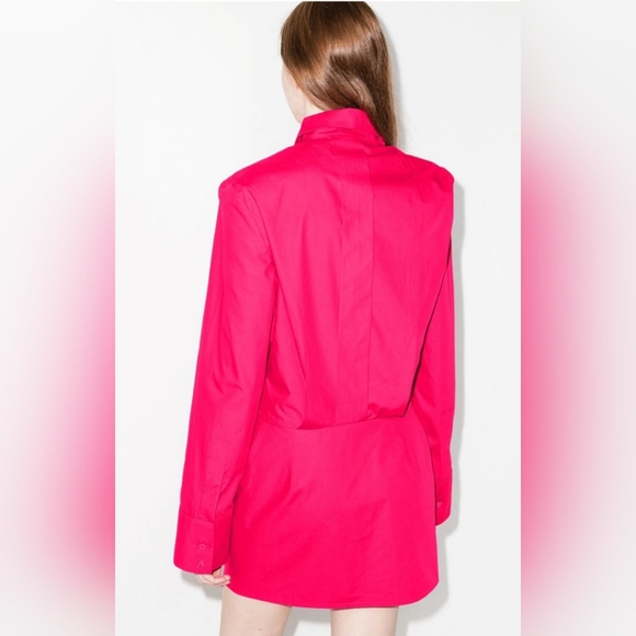 The Atticowide-sleeve cotton shirt dress Size 6 - Picture 6 of 8